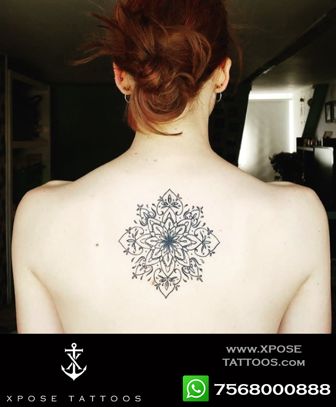 XPOSE TATTOOS JAIPUR on X: The rose mandala design symbolizes