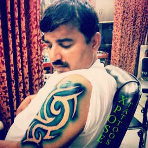 Temporary-tribal-Tattoo-by-Xpose-Tattoos-Jaipur-India